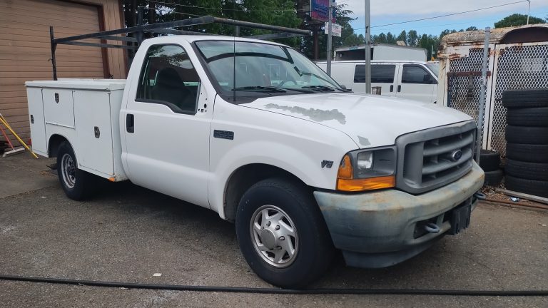 2001 Ford F250 Utility Truck