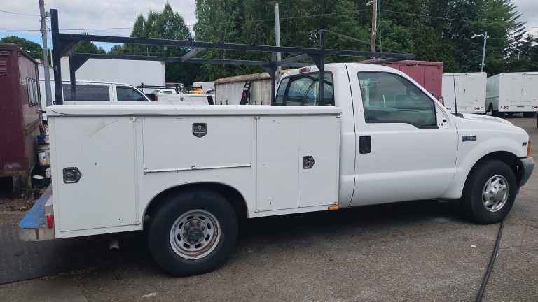 2001 Ford F250 Utility Truck